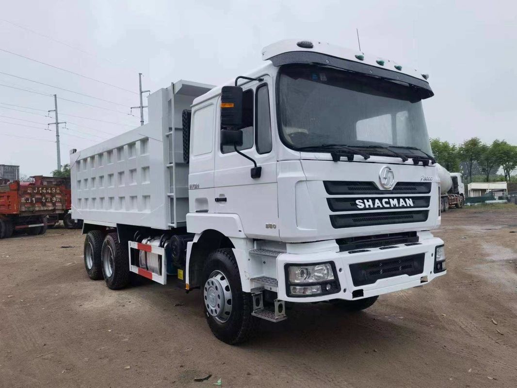 Ανακαινισμένο Shacman F3000 6x4 10 Wheeler Dump Truck με μήκος δεξαμενής φορτίου 5.3-6.2M