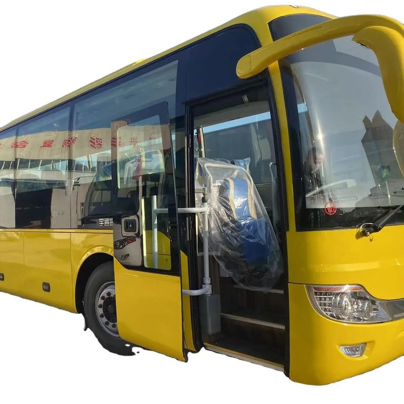 Χρησιμοποιούμενο λεωφορείο 65 θέσεων ZK6121 12m με 8,4L εκτόξευση και αριστερό τιμόνι