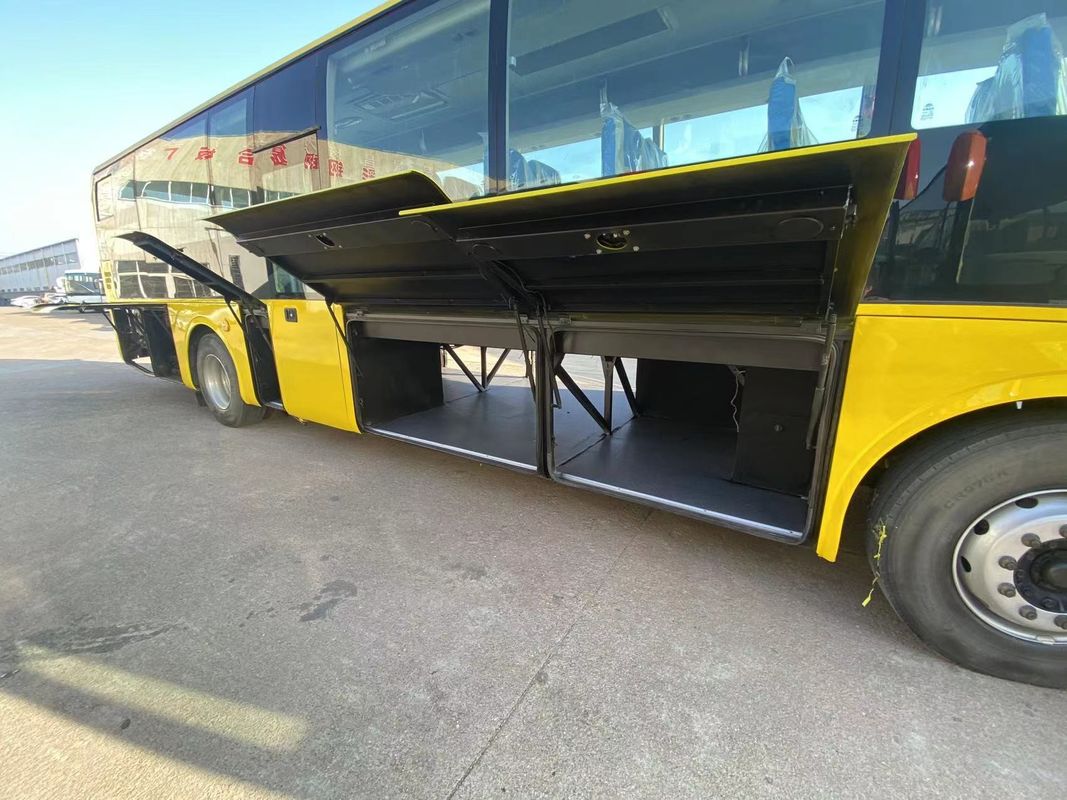 Χρησιμοποιούμενο λεωφορείο 65 θέσεων ZK6121 12m με 8,4L εκτόξευση και αριστερό τιμόνι