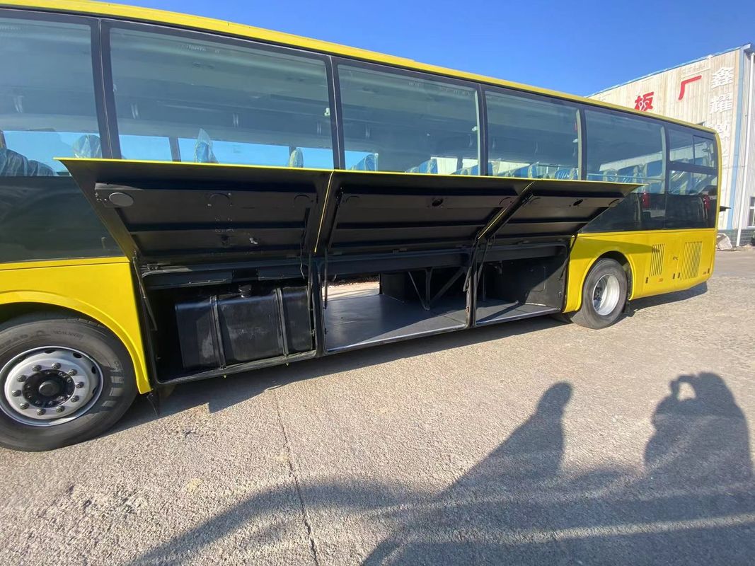 Χρησιμοποιούμενο λεωφορείο 65 θέσεων ZK6121 12m με 8,4L εκτόξευση και αριστερό τιμόνι