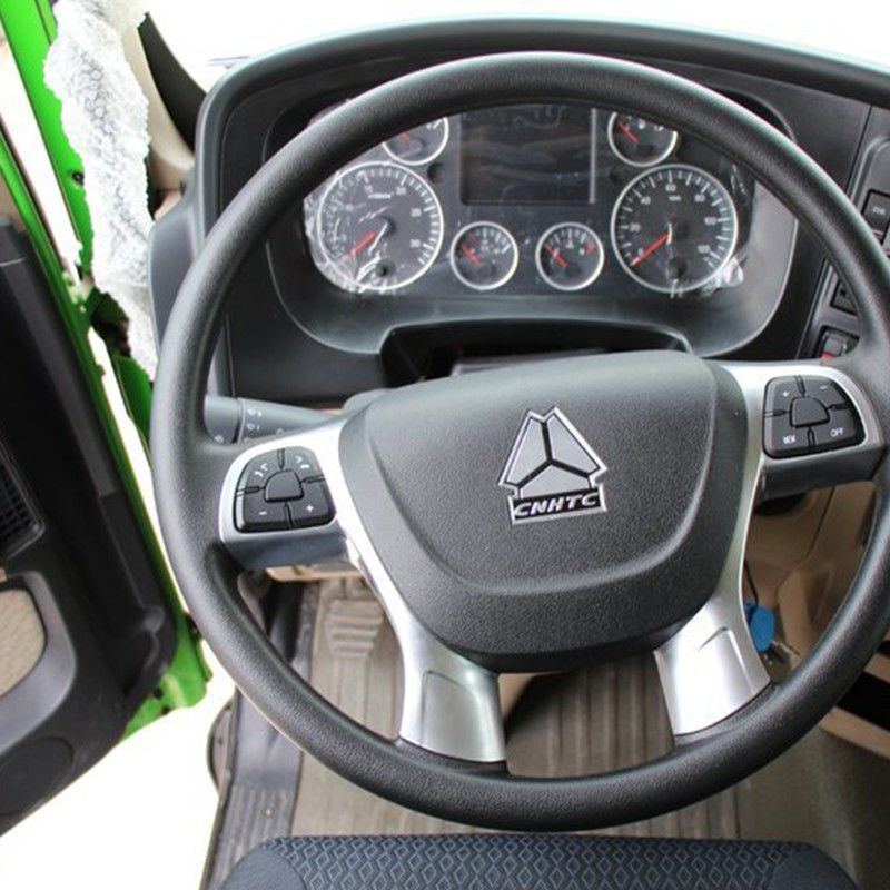 Ενίσχυρο φορτηγό HOWO 6x4 430hp με 19CBM BOX και δεξαμενή καυσίμου χωρητικότητας 300-400L