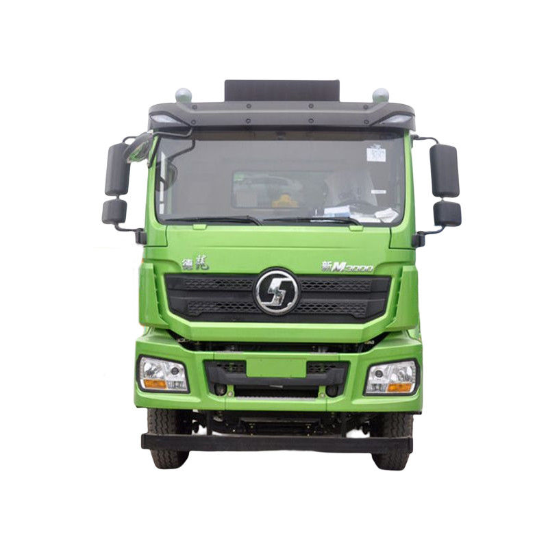 EURO 5 Shacman 6*4 350hp Χρησιμοποιούμενο φορτηγό απορριμμάτων για μεταφορά εδάφους σε εργοτάξιο