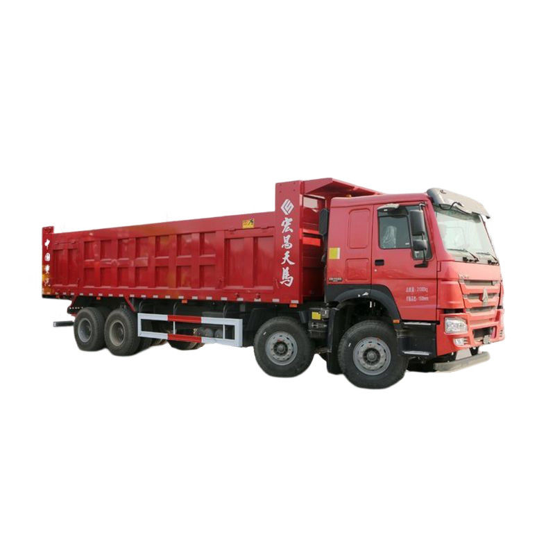 8x4 Sinotruk Howo Τρακ 12 τροχών 380 HP Τρακ με χειροκίνητο κιβώτιο