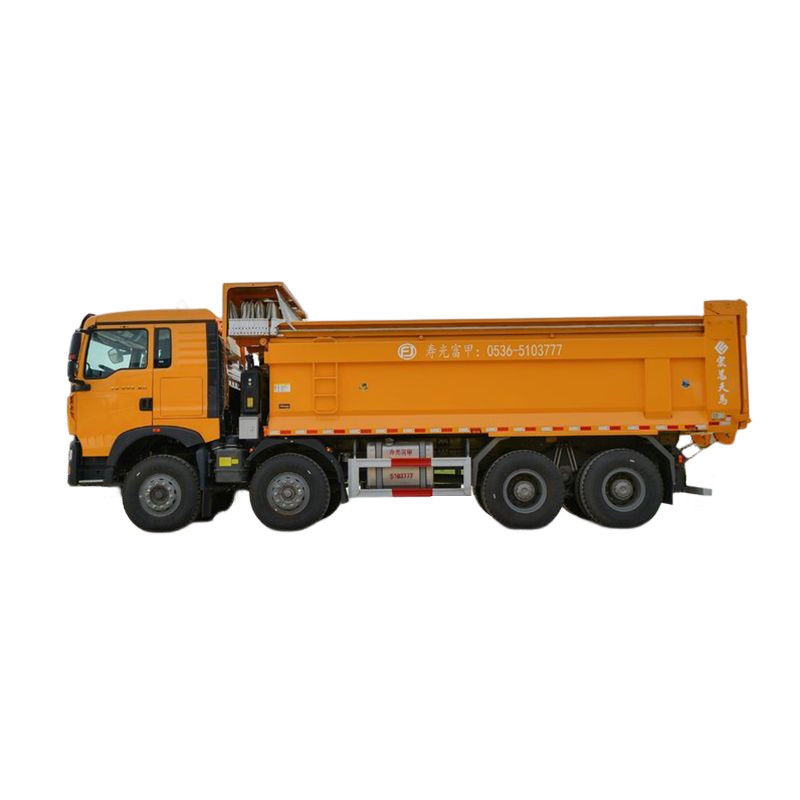 8*4 Sinotruk HOWO βαρύ φορτηγό 440hp μοντέλο με χωρητικότητα δεξαμενής καυσίμου 300-400L