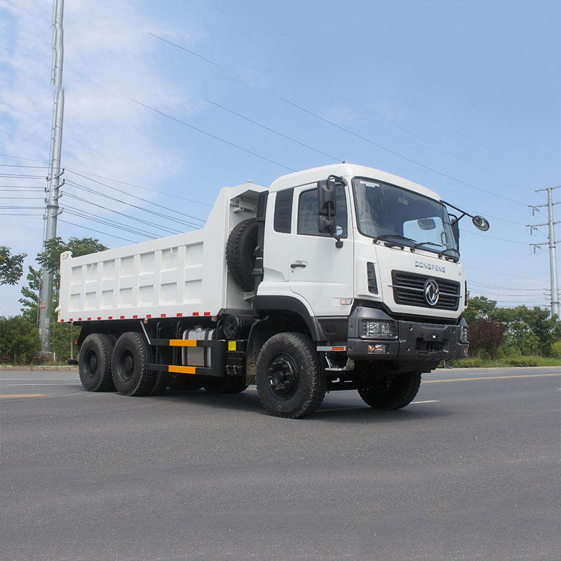 375 385 420HP Euro 2 5 Dump Truck Η βιώσιμη λύση της DongFeng για το τμήμα βαρέων φορτηγών