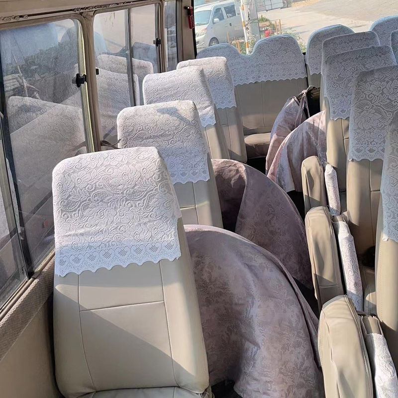 30 θέσεις χρησιμοποιημένο λεωφορείο Toyo ta Coaster με πρότυπο εκπομπών Euro 3 και καλή κατάσταση