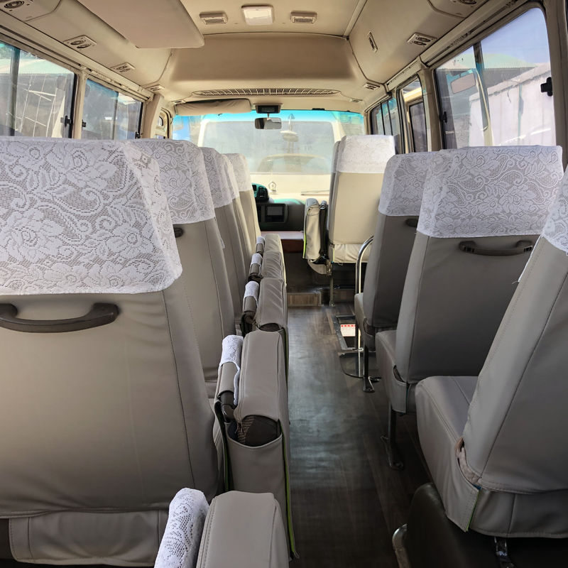 30 θέσεις χρησιμοποιημένο TOYO TA Coaster Bus Καλύτερη και καλή κατάσταση με πετρέλαιο ντίζελ