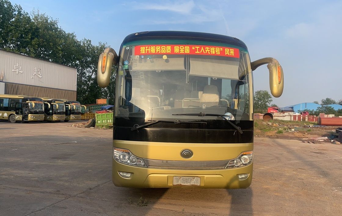 Αποθεματικό 65 θέσεων LHD Tour Bus με πρότυπο εκπομπών Euro 3 και αναστολή φύλλου