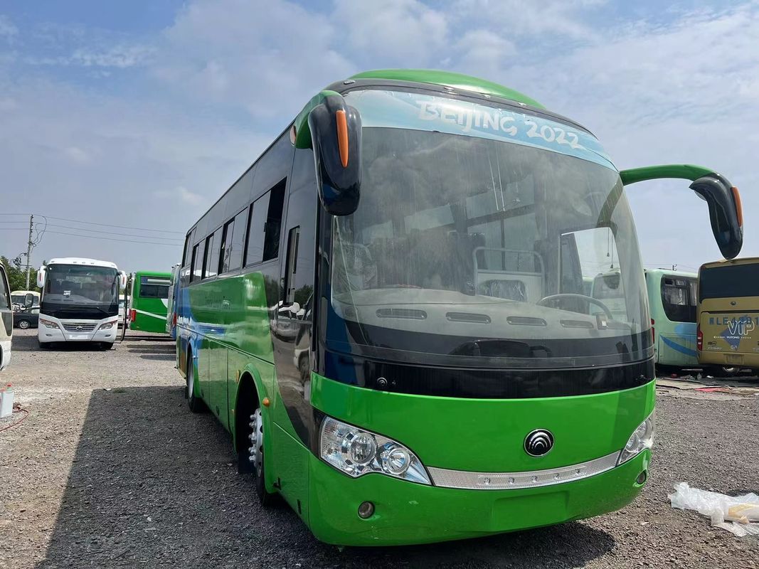 Καλή κατάσταση 57 θέσεις RHD χειροκίνητο κιβώτιο μεταφοράς μεταχειρισμένο λεωφορείο με αναστολή φύλλου