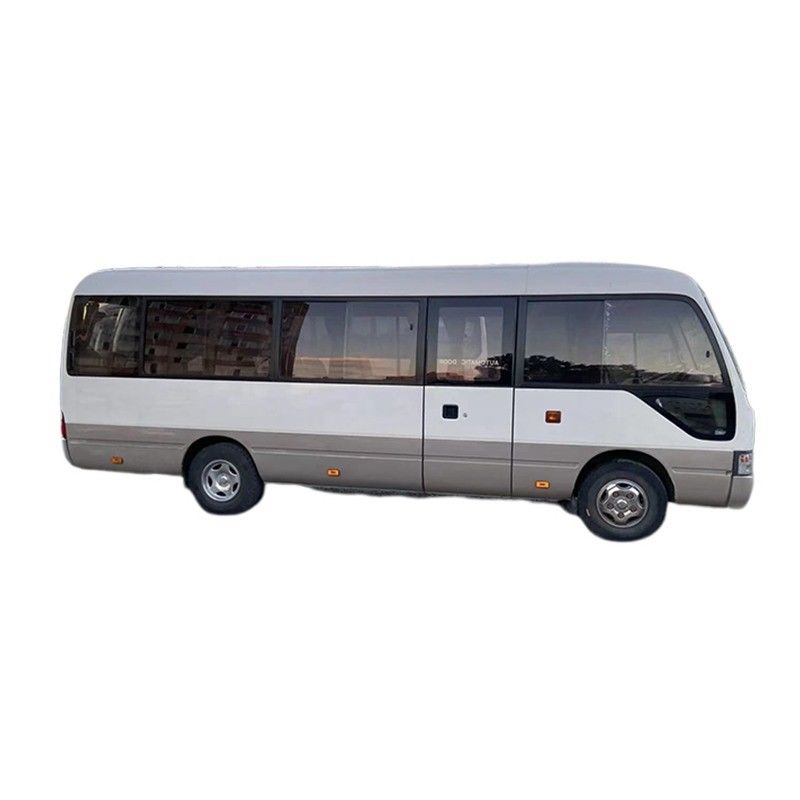 Χρησιμοποιούμενο λεωφορείο Toyota Coaster με 23-30 θέσεις χειροκίνητο κιβώτιο κιβώτιο βάρος 3310kg