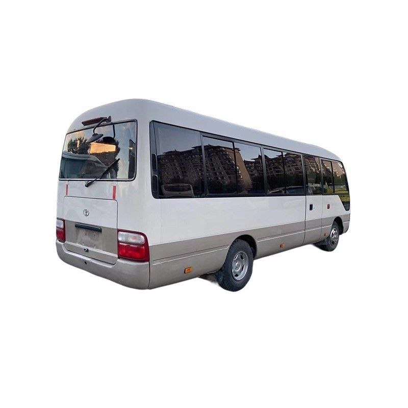 Χρησιμοποιούμενο λεωφορείο Toyota Coaster με 23-30 θέσεις χειροκίνητο κιβώτιο κιβώτιο βάρος 3310kg