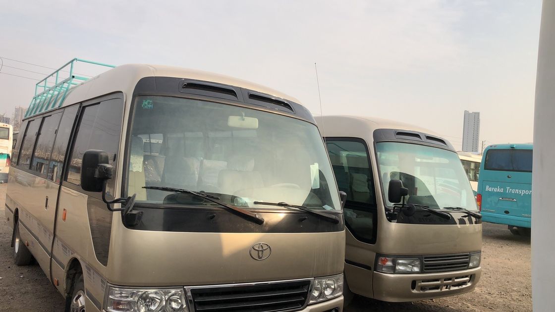 Ανοικτό Diesel Toyo ta Coaster Bus Euro 3 Πρότυπο εκπομπών και καλή κατάσταση
