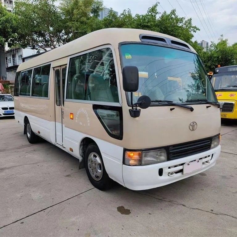Μηχανή 15B-FT 29 θέσεων Toyota Coaster Bus με καλή απόδοση και χειροκίνητη μετάδοση