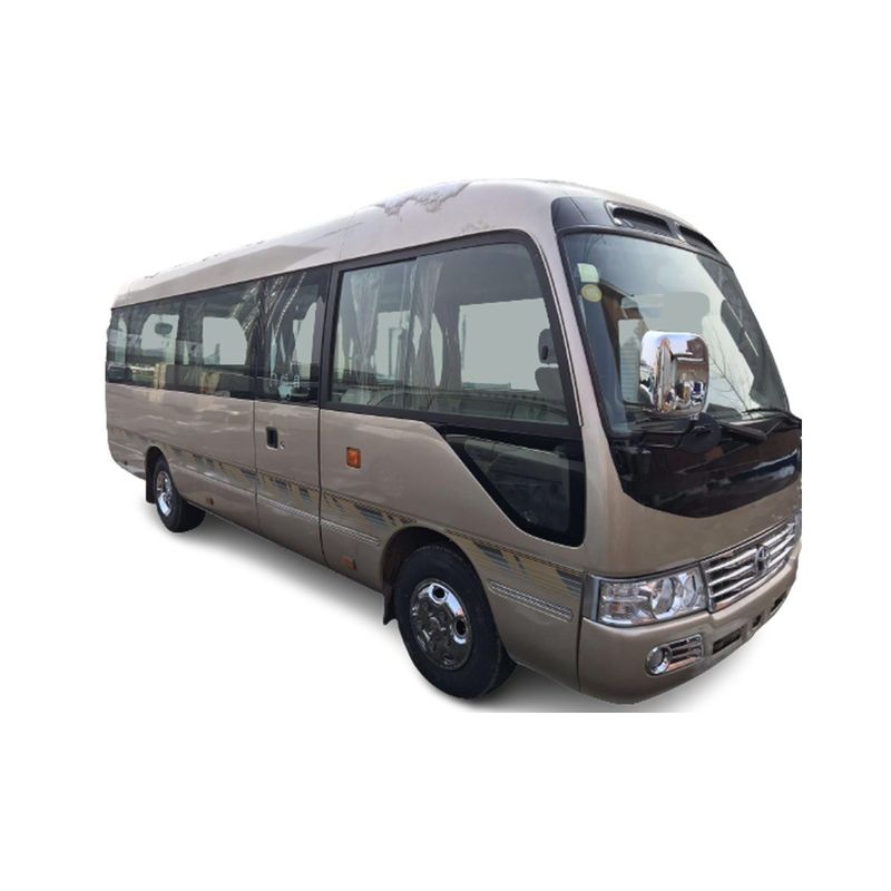 Δεύτερο χέρι 22 έως 30 θέσεις επιβατών Toyot Coaster Bus με εμπρόσθιο κινητήρα ντίζελ