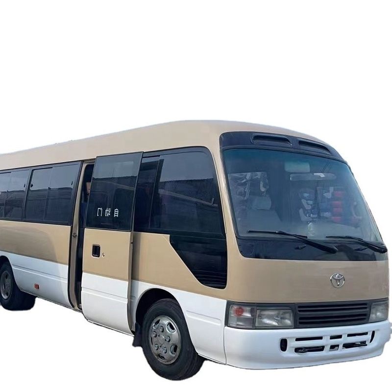 Φθηνό μεταχειρισμένο λεωφορείο Toyota Coaster με 30 θέσεις και κινητήρα ντίζελ σε καλή κατάσταση