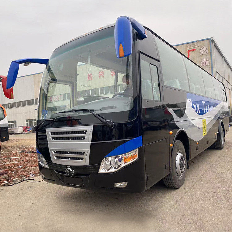 57 θέσεις LHD Luxury Coach Χρησιμοποιούμενο πετρελαιοκίνητο επιβατικό λεωφορείο με σχεδιασμένο τύπο μεταφοράς
