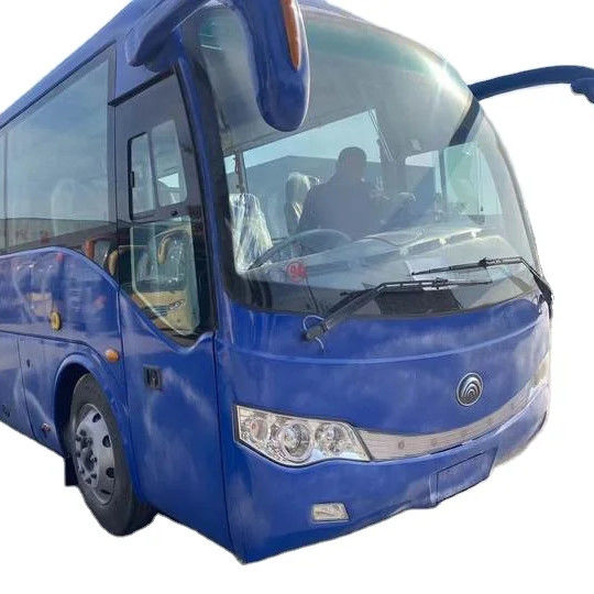 35 θέσεις Χρησιμοποιούμενο λεωφορείο λεωφορείο αριστερή κίνηση Ντίζελ κινητήρας Yuchai κινητήρας 8995*2490*3490mm