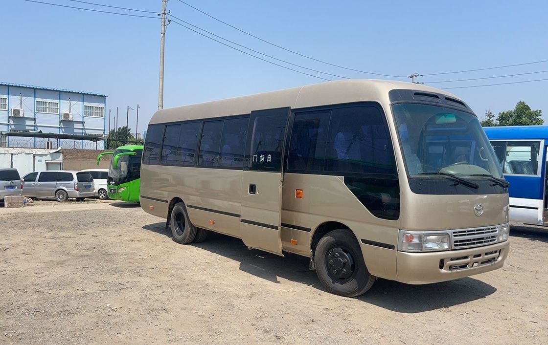 6990*2025*2600mm 120 Km/h Ντίζελ Euro 3 Εγχειρησιακό ελαστικό 30 θέσεων 7m Μίνι μεταχειρισμένο ελαστικό λεωφορείο