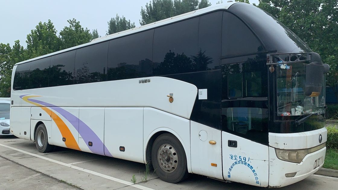 65 1 χωρητικότητα καθισμάτων μεταχειρισμένο λεωφορείο λεωφορείο με χειροκίνητο κιβώτιο ταχυτήτων και κατάσταση πηγάδι