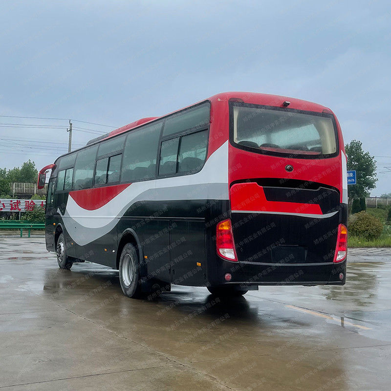 Χρησιμοποιούμενα λεωφορεία 57 θέσεων 280HP λεωφορεία με κλιματισμό με μπροστινό κινητήρα λεωφορεία μεγάλων αποστάσεων