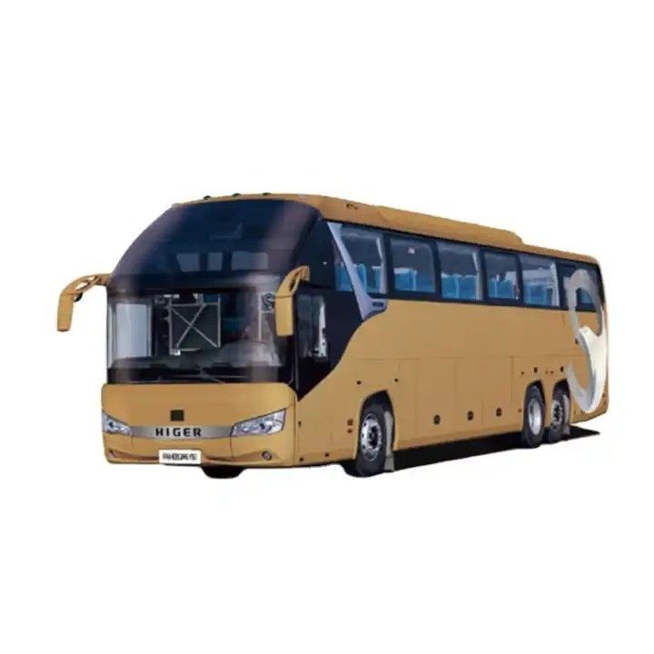 Χρησιμοποιούμενο λεωφορείο 336hp 50-60 θέσεις Μεγάλος χώρος FAST 6DS180T Μεταφορά 6-8L χωρητικότητα κινητήρα