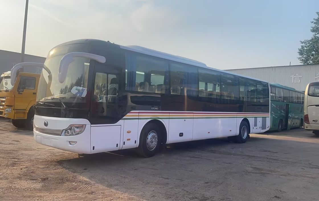Μπροστά/πίσω πεδίο κυκλοφορίας mm 1750/1586 Χρησιμοποιούμενο λεωφορείο λεωφορείων LHD 54 θέσεων Λεωφορείο Youtong