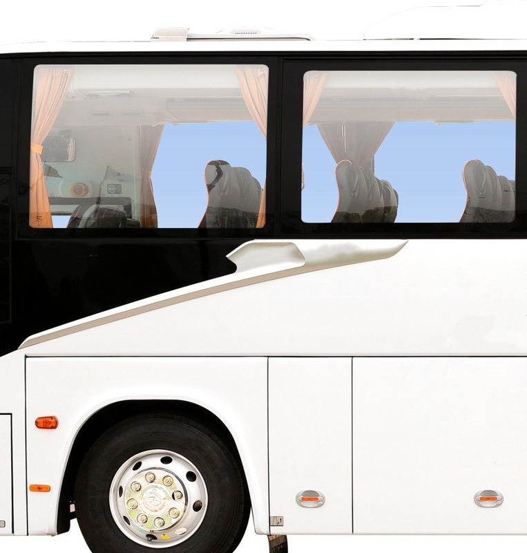 11120x2550x3505 mm Luxury Coach Bus Seat 46-50 Seater Χρησιμοποιημένα λεωφορεία με χωρητικότητα κινητήρα 4-6L