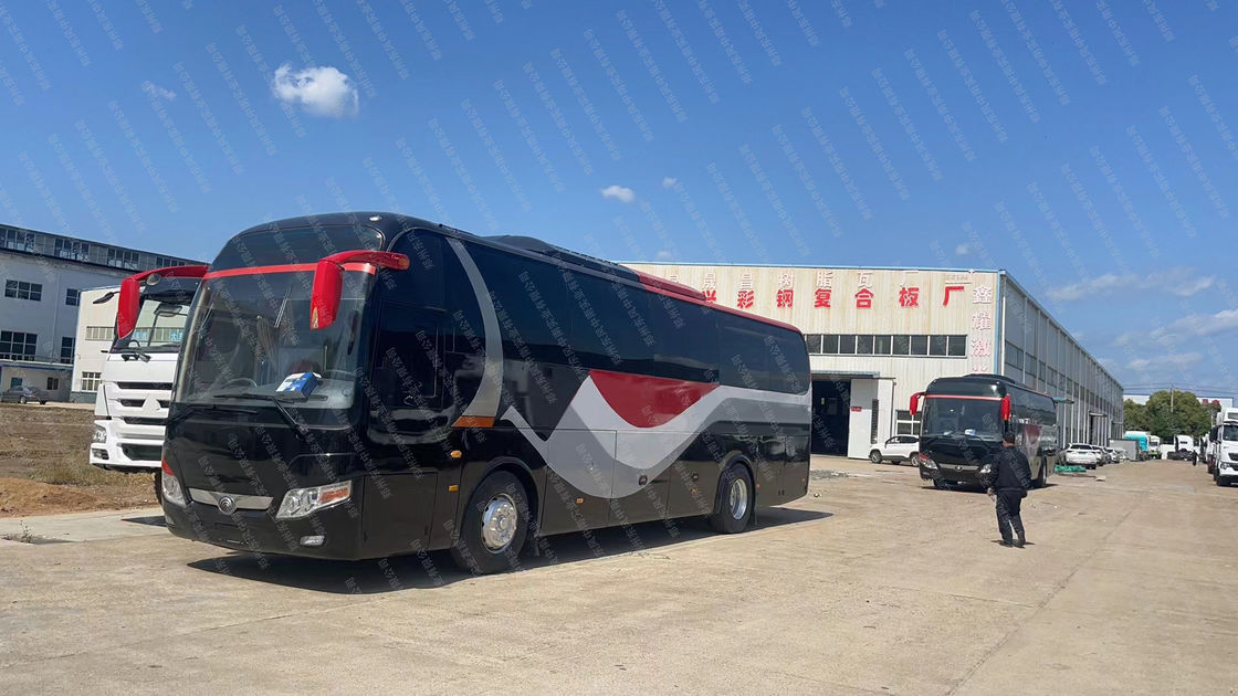3300mm Βάση τροχών Χρησιμοποιούμενο λεωφορείο λεωφορείο χειροκίνητο κιβώτιο ταχυτήτων τύπου Καλή κατάσταση LHD 47 θέσεις