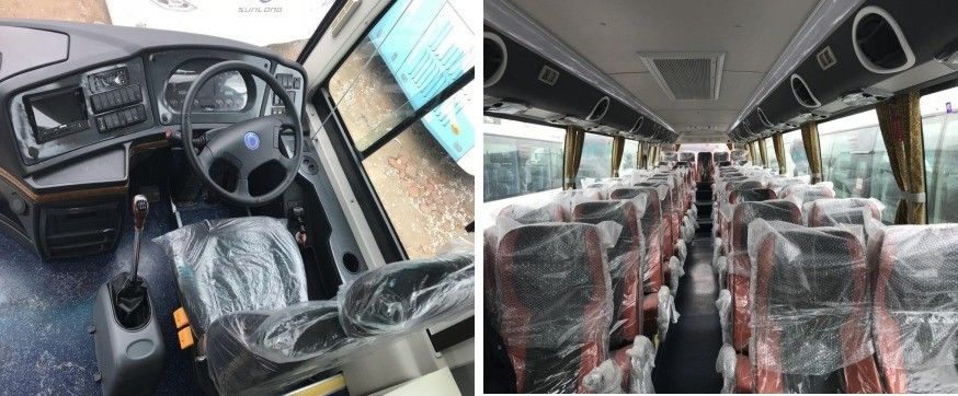 Χειροκίνητο κιβώτιο 45 1 1 Ταξιδιωτικό λεωφορείο RHD με L*W*H 11990*2450*3580mm