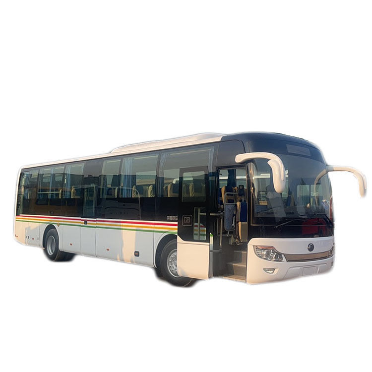 YC6S330-30 Μηχανικό 55 θέσεων Χρησιμοποιούμενο διώροφο λεωφορείο με ABS Εφοδιασμένο σε B2B