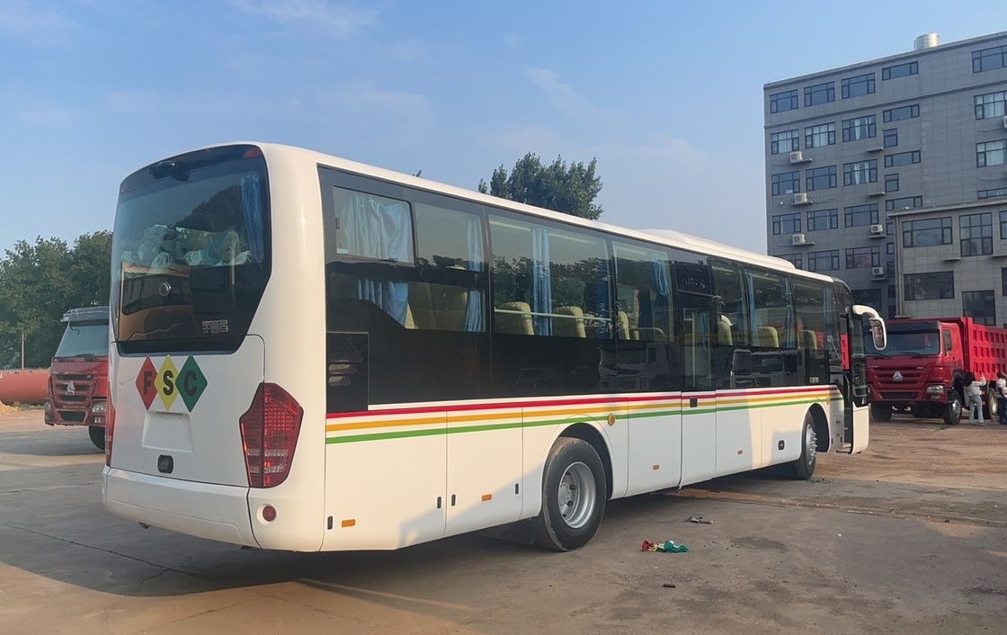 YC6S330-30 Μηχανικό 55 θέσεων Χρησιμοποιούμενο διώροφο λεωφορείο με ABS Εφοδιασμένο σε B2B
