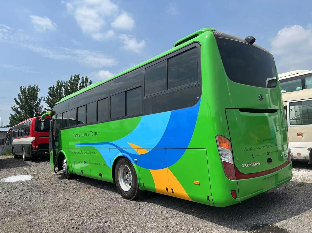 50 θέσεις RHD Yu Tong λεωφορείο δεξιόχειρας οδήγηση Ταξιδιωτικά λεωφορεία Euro 3 χειροκίνητο κιβώτιο