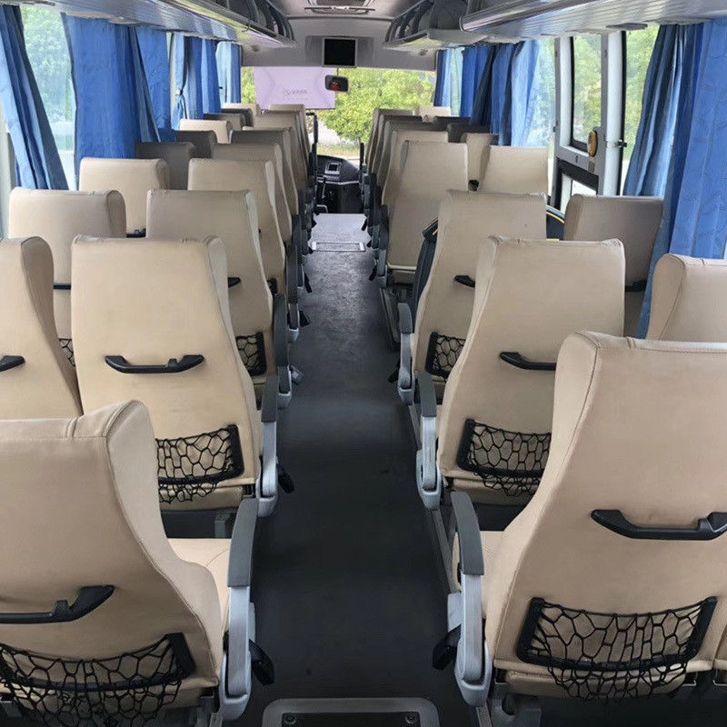 53 θέσεις Χρησιμοποιούμενο λεωφορείο Higer Luxury Coach 7AMT Gearbox για ταξική μεταφορά
