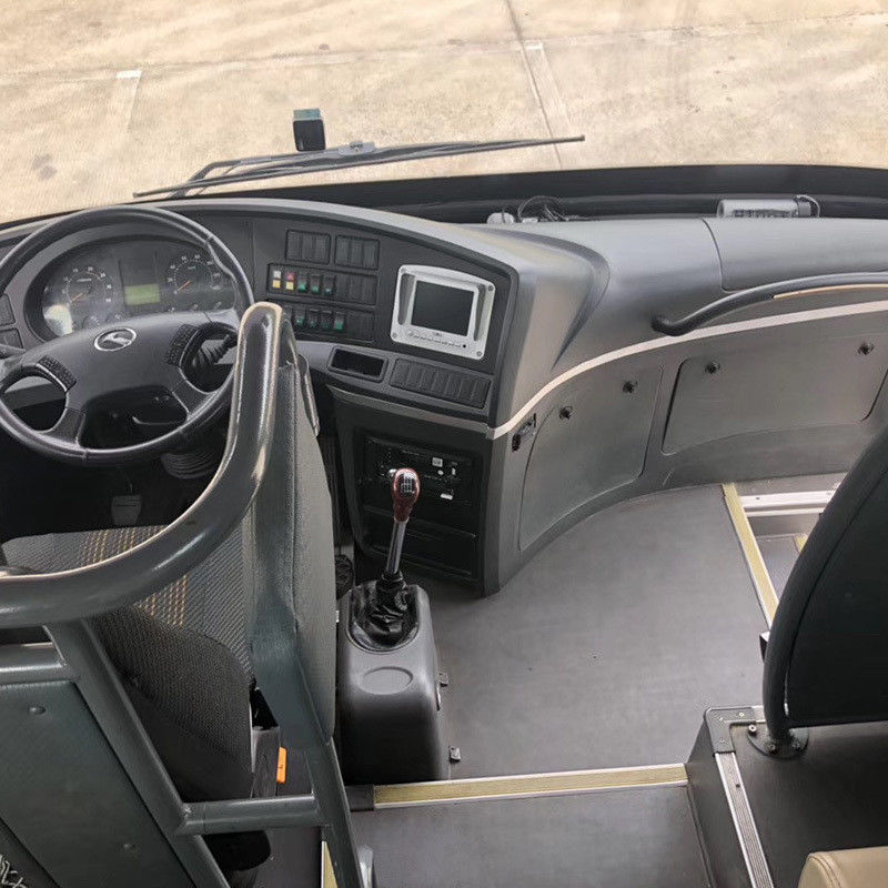53 θέσεις Χρησιμοποιούμενο λεωφορείο Higer Luxury Coach 7AMT Gearbox για ταξική μεταφορά