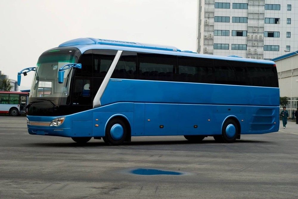 Στήριξη 60 θέσεων 12m Cummins κινητήρας Χρησιμοποιούμενα λεωφορεία και λεωφορεία με κατανάλωση