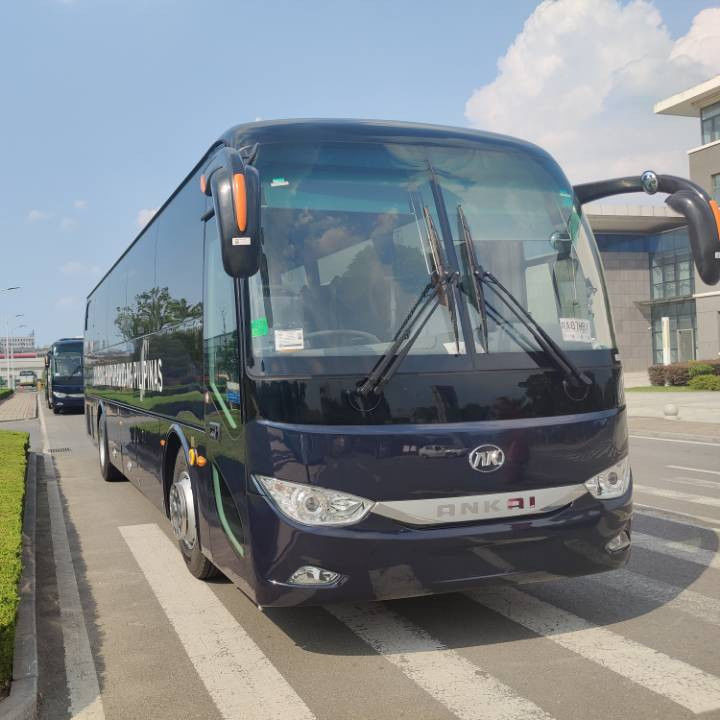 5.5T Μπροστά άξονα Ντίζελ Χρησιμοποιείται 50 θέσεις πολυτελές λεωφορείο επιβάτης Χρησιμοποιείται λεωφορείο