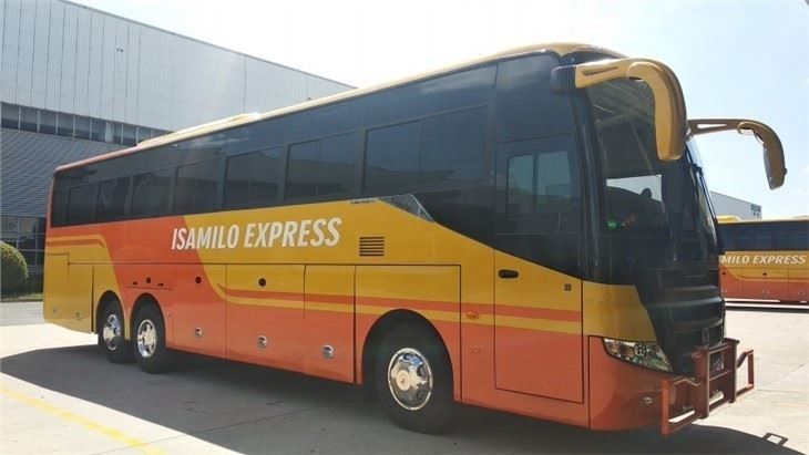 55 θέσεις LHD Type Luxury Coaches για τα λεωφορεία της πόλης Καλύτερη επιλογή
