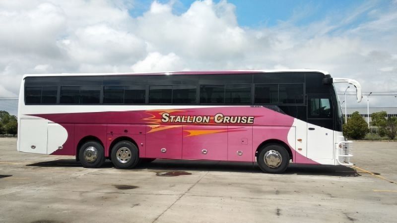 55 θέσεις LHD Type Luxury Coaches για τα λεωφορεία της πόλης Καλύτερη επιλογή