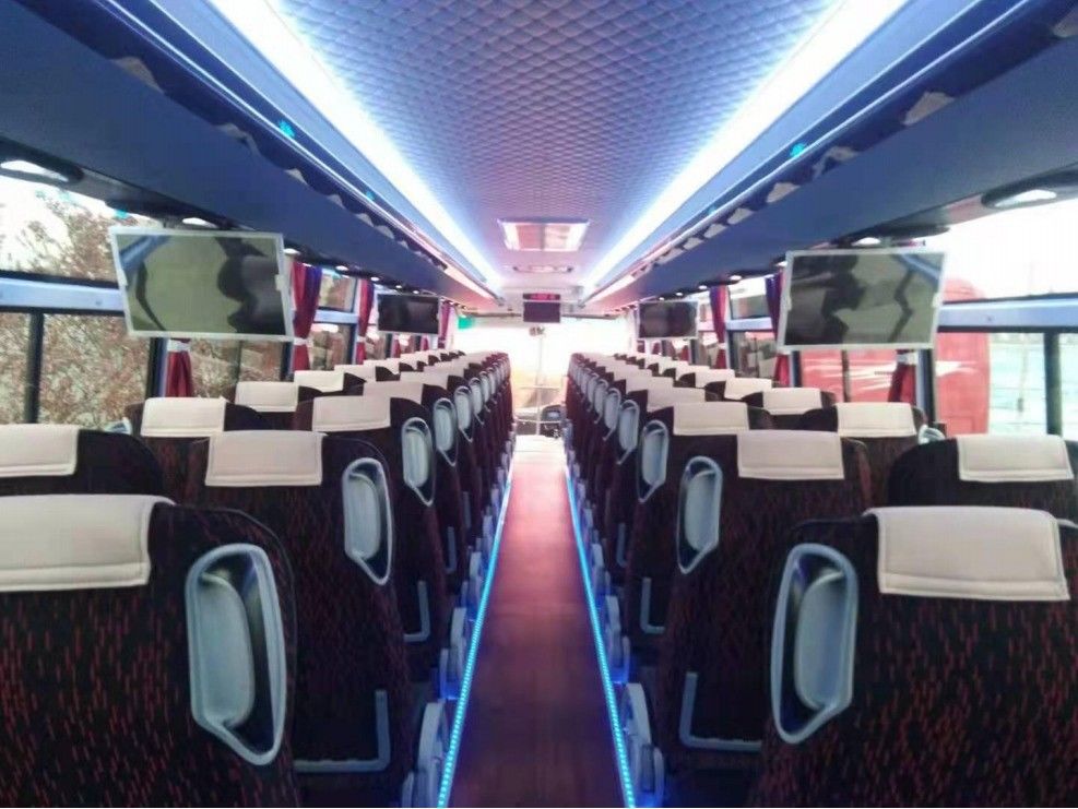 70 θέσεις Δικαίωμα οδήγησης Δυνατότητα διεύθυνσης Λοξοφόρο λεωφορείο με χωρητικότητα κινητήρα 6125