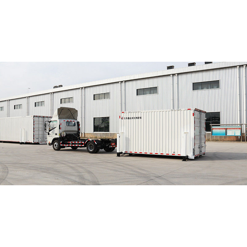 Isuzu 4*2 Container Cargo Van Box Truck Swap Body Αποσυναρμολογητέα φορτηγά και 150 250hp