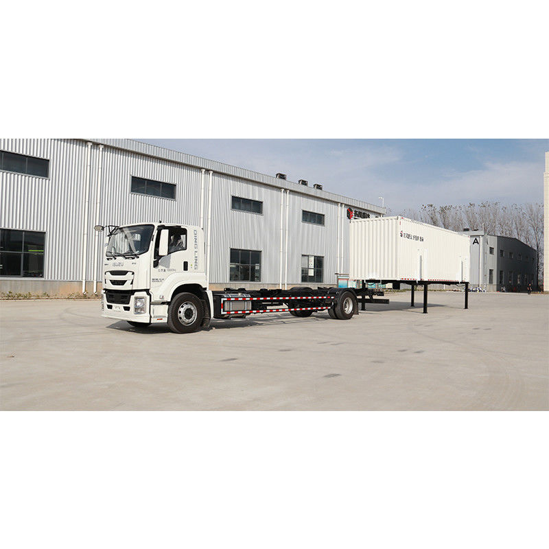 Isuzu 4*2 12 Τόνων 19CBM 45CBM 59CBM Μεσαίου μεγέθους φορτηγό φορτίου για την τεχνολογία επόμενης γενιάς