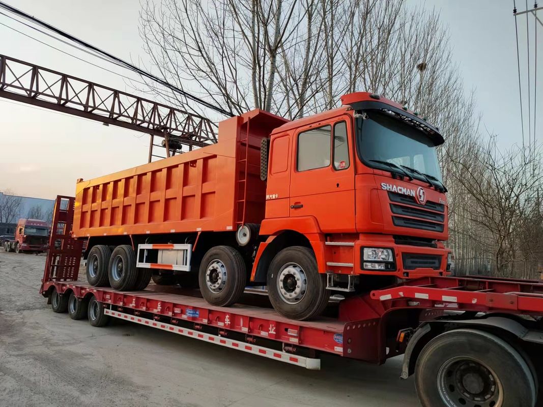 SHACMAN F3000 12 τροχούς 8X4 Euro II βαρύ φορτίο εμπρόσθιο ανύψωση ντάμπ φορτηγό με κινητήρα 380HP