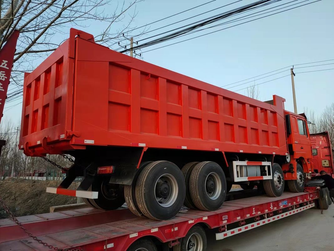 SHACMAN F3000 12 τροχούς 8X4 Euro II βαρύ φορτίο εμπρόσθιο ανύψωση ντάμπ φορτηγό με κινητήρα 380HP