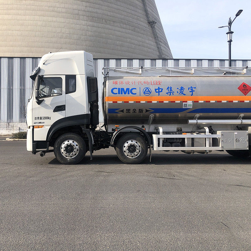 CIMC LINYU 8*4 Dongfeng Τάξι 20-40m3 Αεροδεξαμενόπλοιο Με μέγιστη ροπή 1000-1500Nm