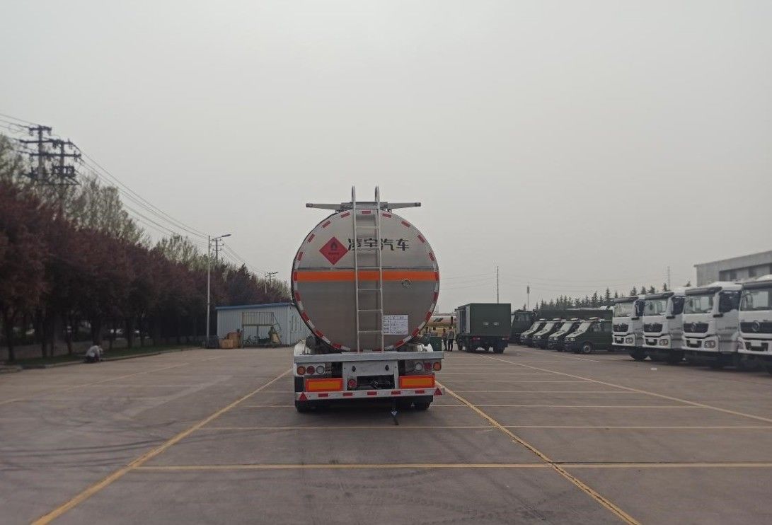 CIMC LINYU 46000L Αλουμινίου κράμα καυσίμου δεξαμενόπλοιο ρυμουλκούμενο φορτηγό με τροχοπέδη 6150 1310 1310