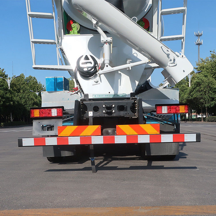380kw CIMC LINYU 10 m3 Ηλεκτρικό 8x4 αυτοφόρτωμα κινητό φορτηγό μικτήρα σκυροδέματος για ανάμειξη