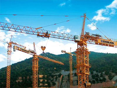 Κρέας Πύργου 40 Τόνων Δυνατότητα Το τελευταίο τηλεσκοπικό σχεδιασμό Luffing jib του Zoomlion για το 2020