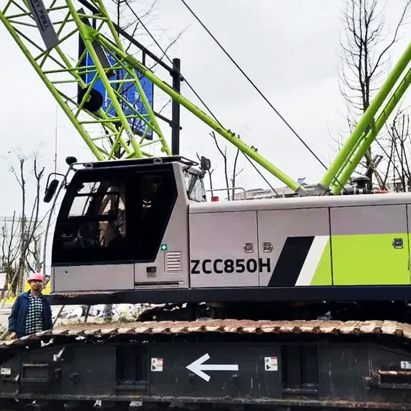 Ενισχύστε το έργο κατασκευής σας με 7-15m σταθερό μήκος Jib Crawler γερανό και κινητήρα αερίου