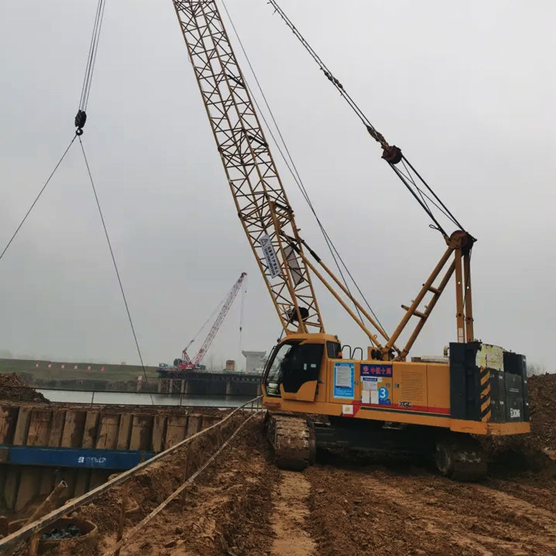 25 Ton 50 T 55 Ton 75ton Crawler Crane Lifting Machine with Other Hydraulic Pump Top (Μηχανή ανύψωσης γερανού με άλλο υδραυλικό αντλία)