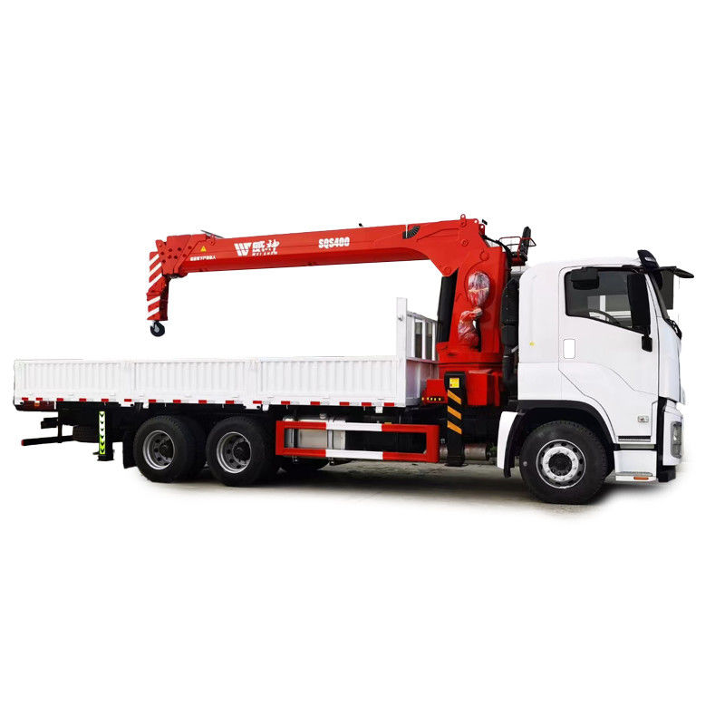 Ισουζού 12 τόνων 16 τόνων Pickup Truck Mounted Crane με Telescoping Boom 19.5M Span 6*4